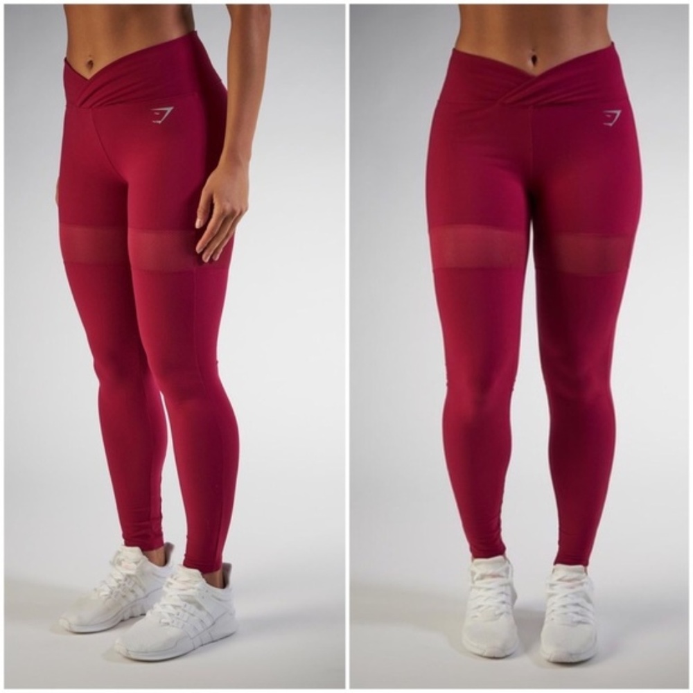 Gymshark X Nikki Blackketter Season 1 Red Leggings